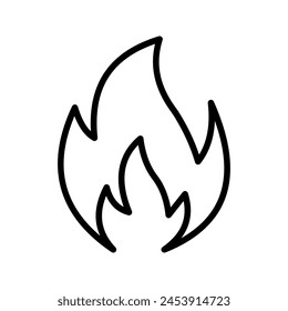 Fire flame icon color editable