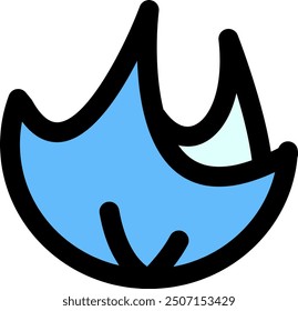 fire flame icon design in 32px size