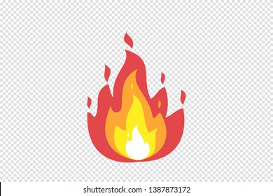 Fire Emoji Vector High Res Stock Images Shutterstock