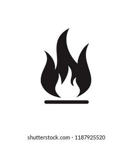 Fire Flame Icon symbol Vector