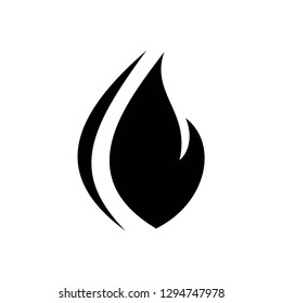 fire flame icon symbol vector