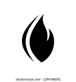 fire flame icon symbol vector