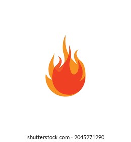 Fire flame icon and symbol vector illustration