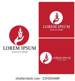 Fire flame icon and symbol vector illustration