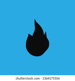 fire flame icon vector