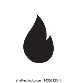 fire flame icon vector illustration