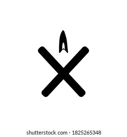 Feuerflammsymbol, Vektorgrafik-Logo-Vorlage