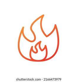 fire flame  icon for your design 