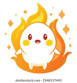 Fire flame icons set. Modern vector icon design.