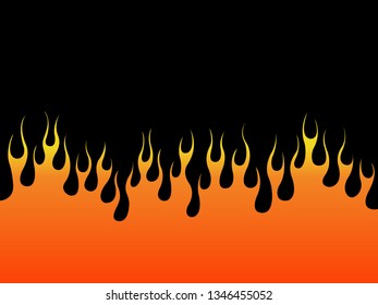 Fire Flame Illustration Vector