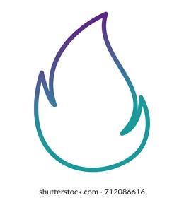 fire flame isolated icon
