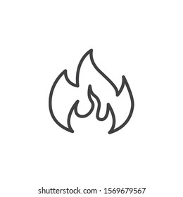 Outline Flame Images, Stock Photos & Vectors | Shutterstock