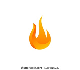 Fire flame logo 