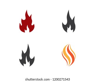 Fire flame logo