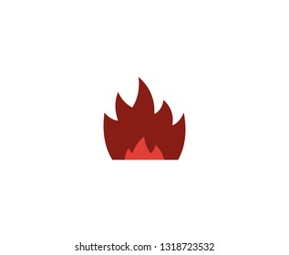 Fire flame logo 
