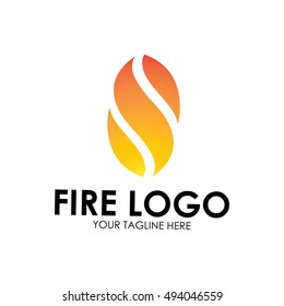 Fire flame logo