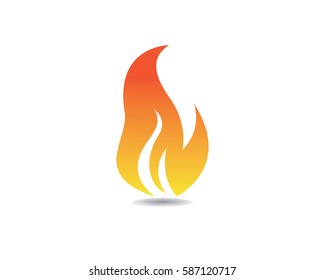 Fire flame logo
