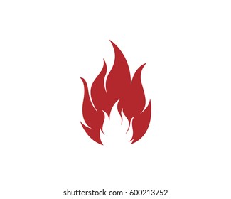 Fire flame logo