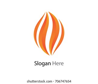 Fire flame logo