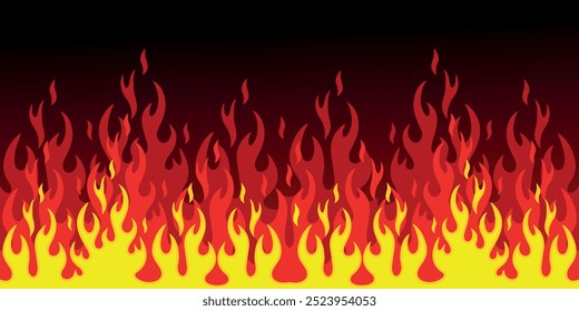 Fire flame logo. Abstract fire flame on white background