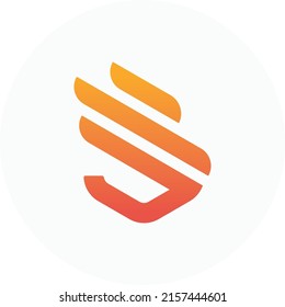 Fire Flame Logo, creative minimal technology line icon vector design. Great for mobile app, web design, etc.