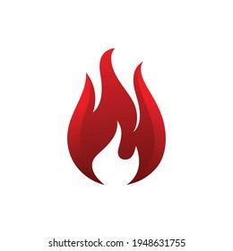 Fire Flame Logo design vector template