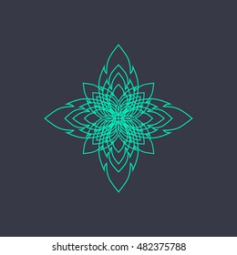 Fire Flame Logo design vector template silhouette. Creative Burn Elegant Bonfire Logotype concept icon.