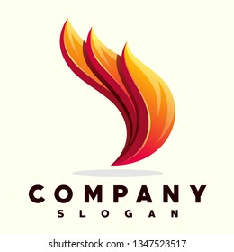 fire flame logo designs