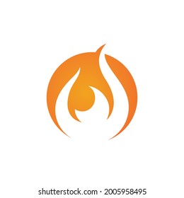 Logo de Fire Flame diseños de la plantilla del logotipo de Fire