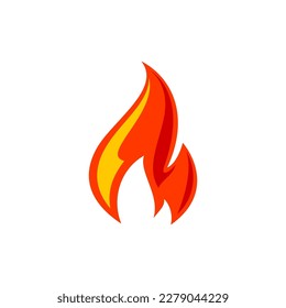 Brandflamme für Logo, Hot-Blade-Symbol, Markenzeichen für Ihr Unternehmen