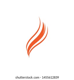 fire flame logo icon template