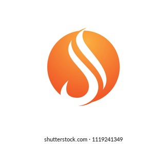 Fire And Flame Logo Symbols