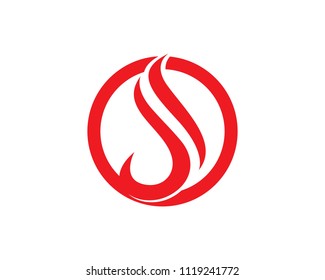 Fire And Flame Logo Symbols