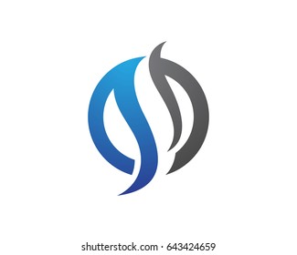 Fire flame logo and symbols