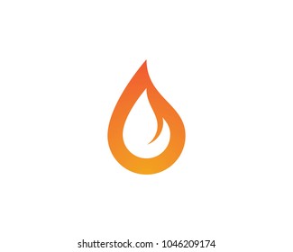 Fire flame Logo Template 