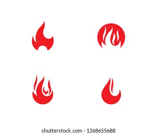 Fire flame Logo Template