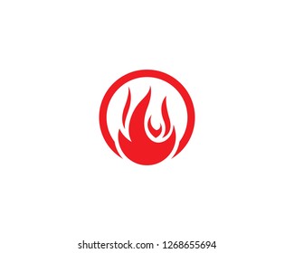 Fire flame Logo Template