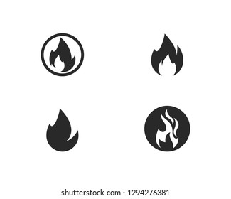 Fire flame Logo Template