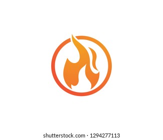 Fire Flame Logos Template Vector Stock Vector (Royalty Free) 760821553