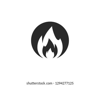 Fire flame Logo Template