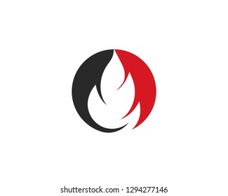 Fire flame Logo Template