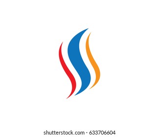 Fire flame Logo Template