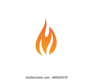 Fire flame Logo Template