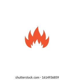 Fire flame Logo Template vector