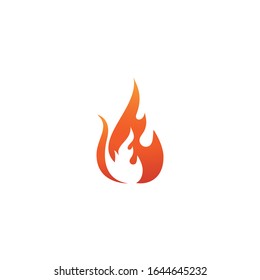 Fire flame Logo Template vector