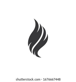 Fire flame Logo Template vector icon Oil, gas and energy logo concept