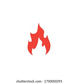 Fire flame Logo Template vector
