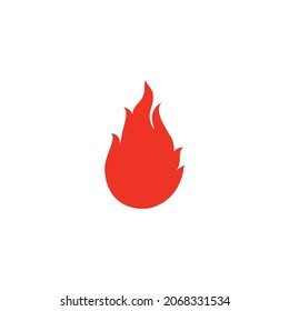 Fire flame Logo Template vector icon Oil, gas and energy logo concept