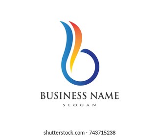 Fire flame Logo Template vector icon Oil, gas and energy logo concept
