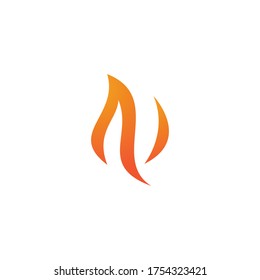 Fire flame Logo Template vectordesign 